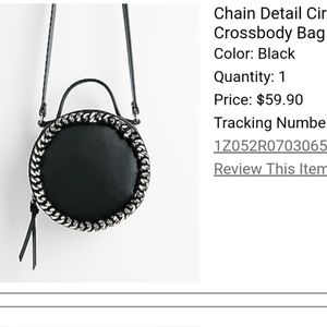 Brand new express black purse